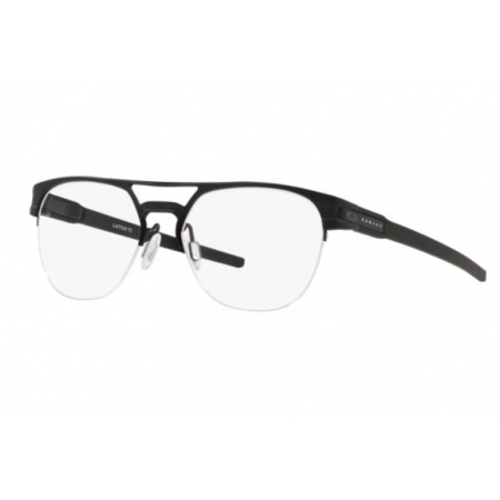 Armação de Óculos Oakley Latch Titanio Ox5134 0154 Preto Cetim