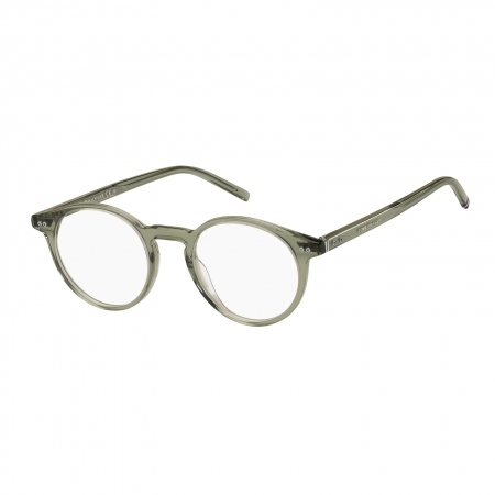 Armação De Óculos Tommy Hilfiger Th1813 6cr 49 Cinza Translúcido