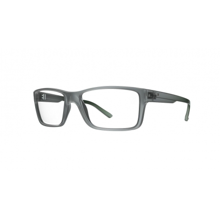 Armação Óculos Hb Polytech 93024 10101230554010 Cinza Verde Translucido