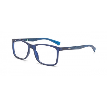 Armação Óculos Mormaii Pequim M6060k7853 Azul Translucido Fosco