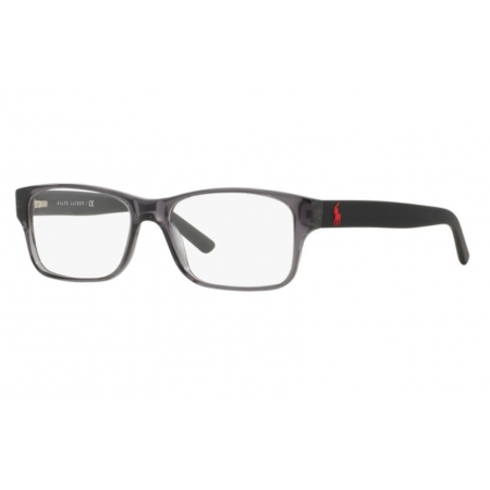 Armação Óculos Polo Ralph Lauren Ph2117 5407 54 Preto Transparente