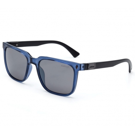 Óculos Solar Colcci Ark C0081k5509 Azul Translúcido  Lente Espelhada Cinza