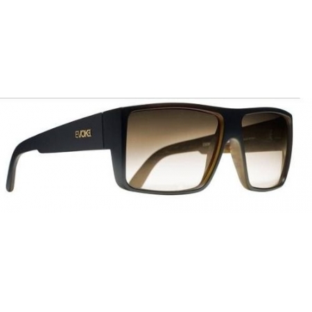 Óculos Solar Evoke The Code Wd02 Black Wood Gold Brown Gradient