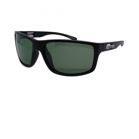 Óculos Solar Speedo Hockey 2 A02 Preto Fosco Lente Polarizada Verde