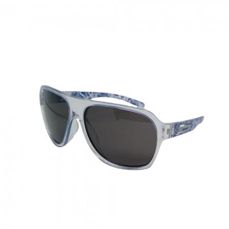 Óculos Solar Speedo Sp594 H02n Transparente Translúcido Lente Polarizada Cinza