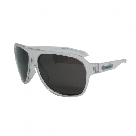 Óculos Solar Speedo Sp594 T08n Transparente Translúcido Lente Polarizada Cinza
