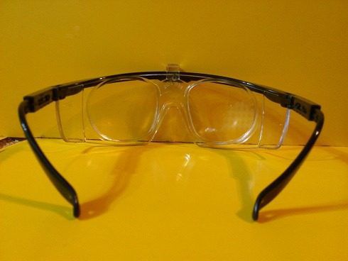Oculos Segurança Proteção Com Clip Para Lentes De Grau
