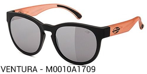 Oculos Solar Mormaii Ventura - Cod. M0010a1709 - PRETO/ Haste Nude Transparente - Lente Cinza