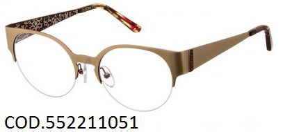 Armação Para Oculos De Grau Colcci 5522 Cod. 552211051 Dourado