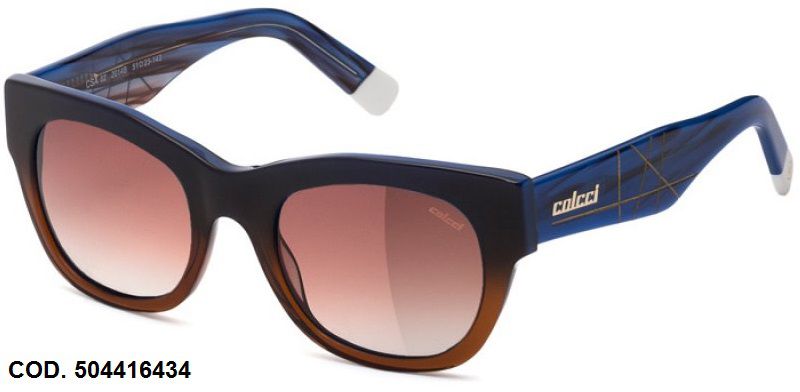 Oculos Solar Colcci 5044 Cod. 504416434 Marrom Azul