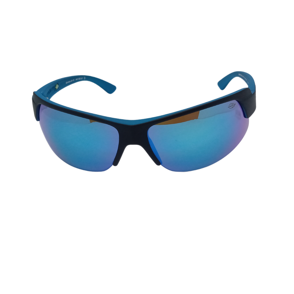 Óculos Solar Mormaii Gamboa Air 3 44103312 Preto Fosco Lente Azul Espelhado