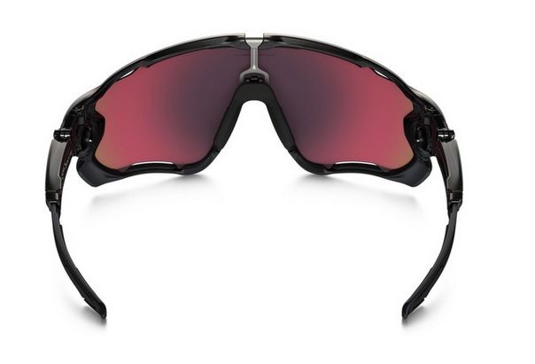 Oculos Solar Oakley Jawbreaker Black Red Iridium Polarizado 929008