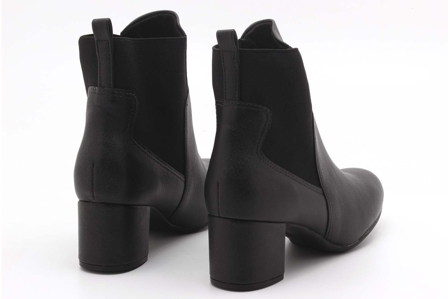 Bota Vizzano Ankle Boots Elástico Feminina 3067109