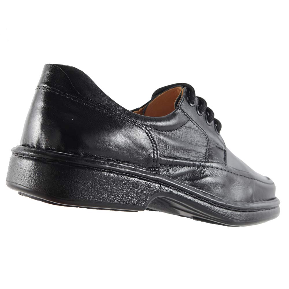 Sapato Isttony Conforto Cadarço Anti-stress Em Couro Pelica Legítimo 2002