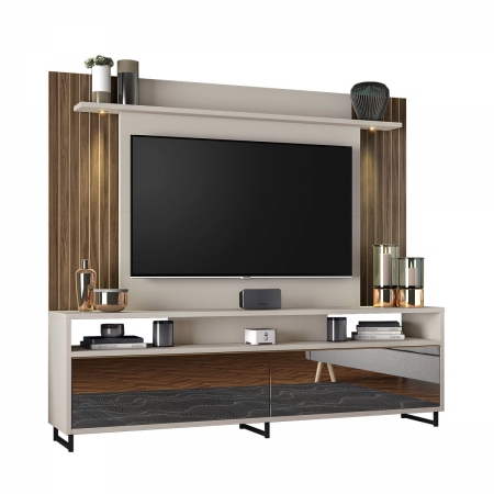 Home Theater NT 1080 Off White com Nogal - Notável