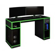 Mesa Gamer IDL XP 1000 Pro Preto/Verde - Germai Móveis