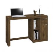 Mesa para Computador Office Doris Nogal Rustico - Edn Móveis