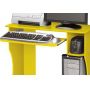 Mesa para Computador Lívia Amarelo - Edn Móveis