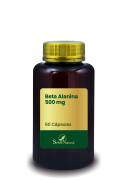 Beta Alanina 500 mg 60 Cápsulas