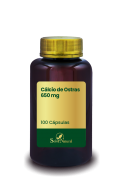 Cálcio de Ostras 650 mg 100 Cápsulas