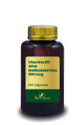 Vitamina B12 Ativa Metilcobalamina 500 mcg 100 Cápsulas