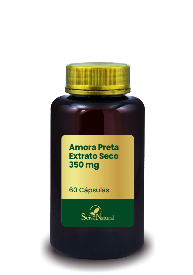 Amora Preta Ext Seco 350 mg 60 Cápsulas