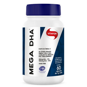 Mega DHA 1 g 60 Capsulas Vitafor