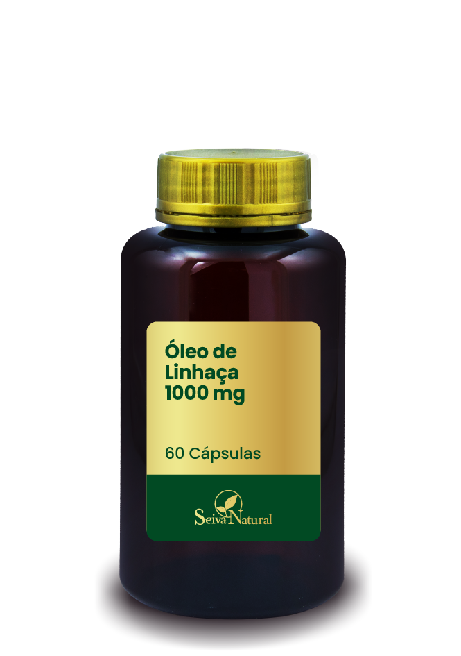Óleo de Linhaça 1000 mg 60 Cápsulas