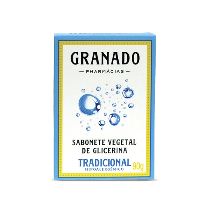 Sabonete Vegetal de Glicerina Tradicional Granado 90g