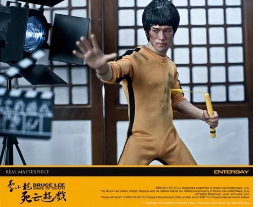 Action Figure Bruce Lee (3rd Edition Behind The Scene): Jogo da Morte (Game of Death) - Enterbay - CG