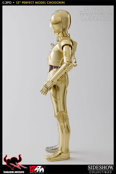Action Figure C-3PO: Star Wars Escala 1/6 (Tamashii Nations) Die Cast - Sideshow