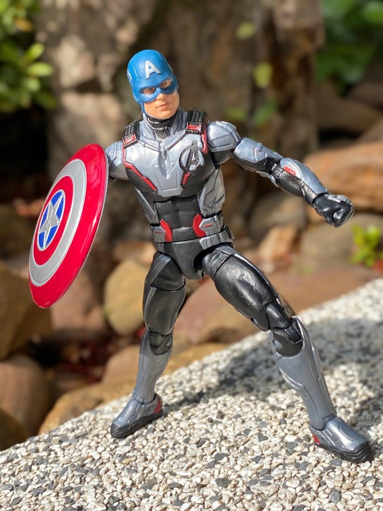 Action Figure Capitão América (Captain America): Vingadores Ultimato (Avengers Endgame) Marvel Legends Series - Boneco Colecionável - Hasbro