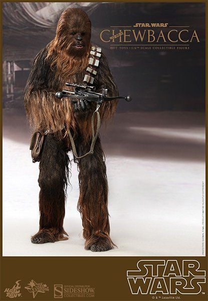 Action Figure Chewbacca: Star Wars Escala 1/6 Hot Toys USADO SEM CAIXA