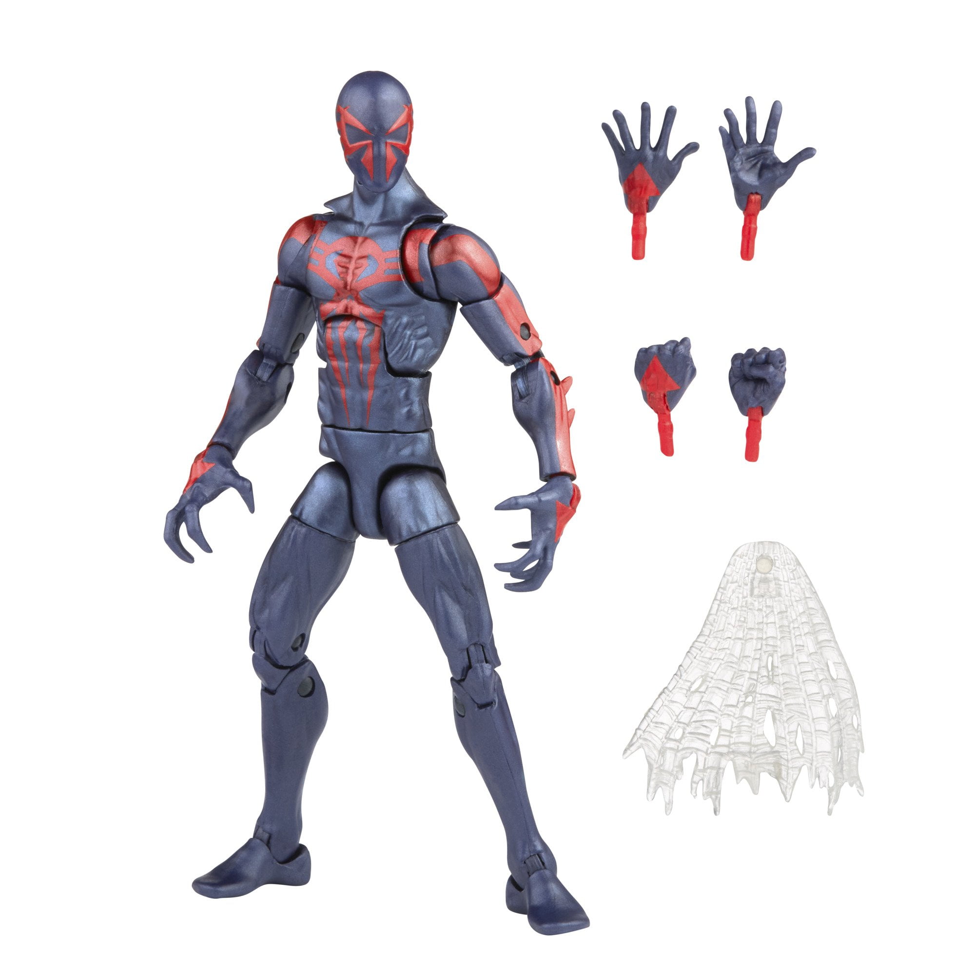 Action Figure Colecionável Spider Man 2099: Spider Man Marvel Legends - Hasbro