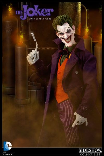 Action Figure Coringa (The Joker): Batman A Piada Mortal (The Killing Joke) Escala 1/6 - Sideshow Collectibles