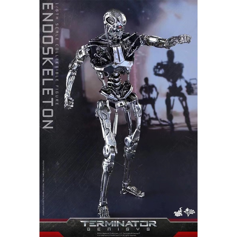 Action Figure Endoskeleton T800: O Exterminador do Futuro: Gênesis Terminator Genisys Escala 1/6 MMS352 - Hot Toys - MKP