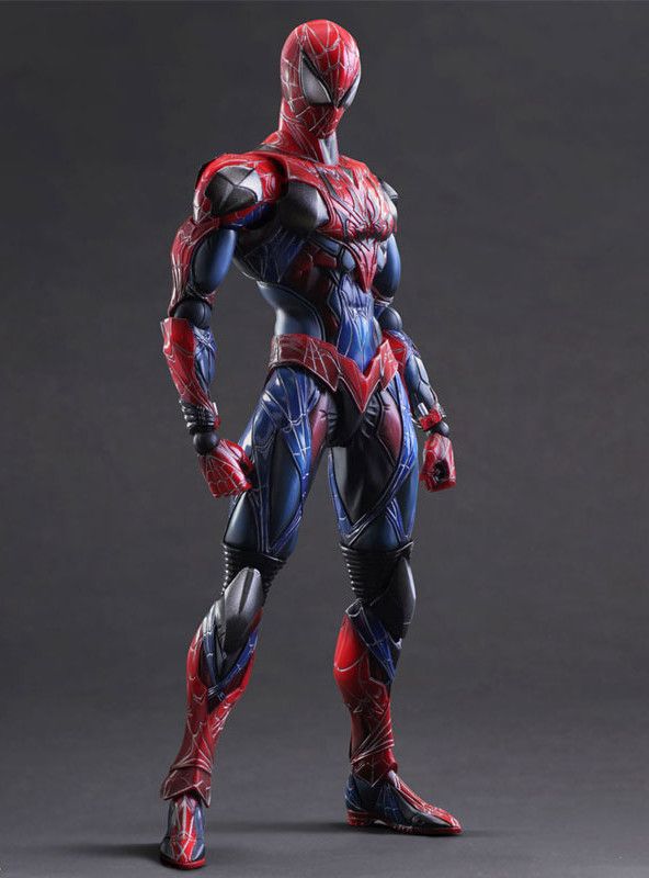 Action Figure Homem Aranha Spider Man Vingadores Avengers Marvel Kai Escala 1/6 Play Arts