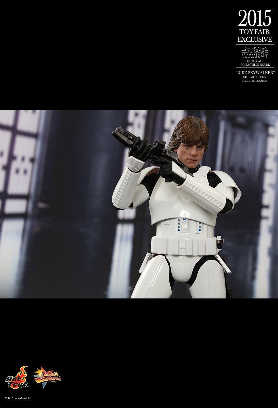 Action Figure Luke Skywalker (Stormtrooper Disguise Version): Star Wars Uma Nova Esperança (A New Hope) MMS304 (Escala 1/6) - Hot Toys 