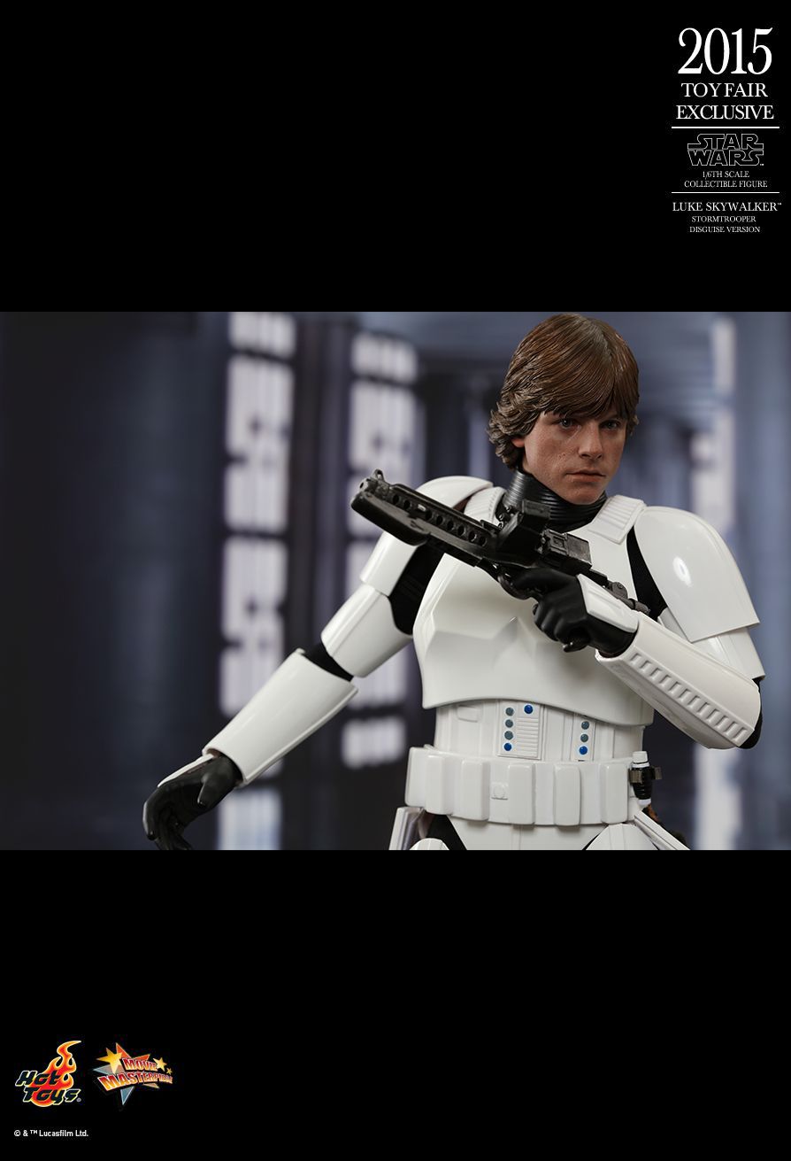 Action Figure Luke Skywalker (Stormtrooper Disguise Version): Star Wars Uma Nova Esperança (A New Hope) MMS304 (Escala 1/6) - Hot Toys 