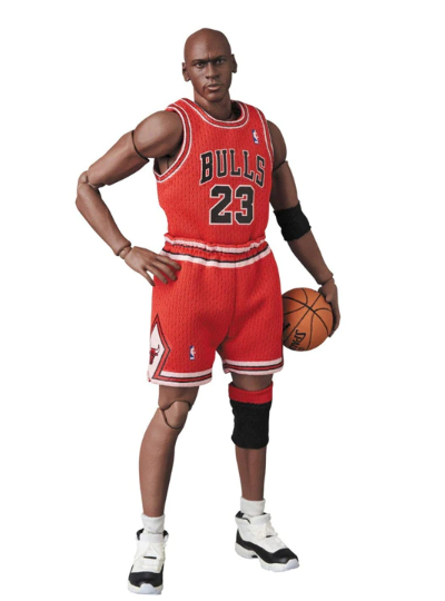 Action Figure Michael Jordan: Chicago Bulls NBA Uniforme Vermelho - MKP