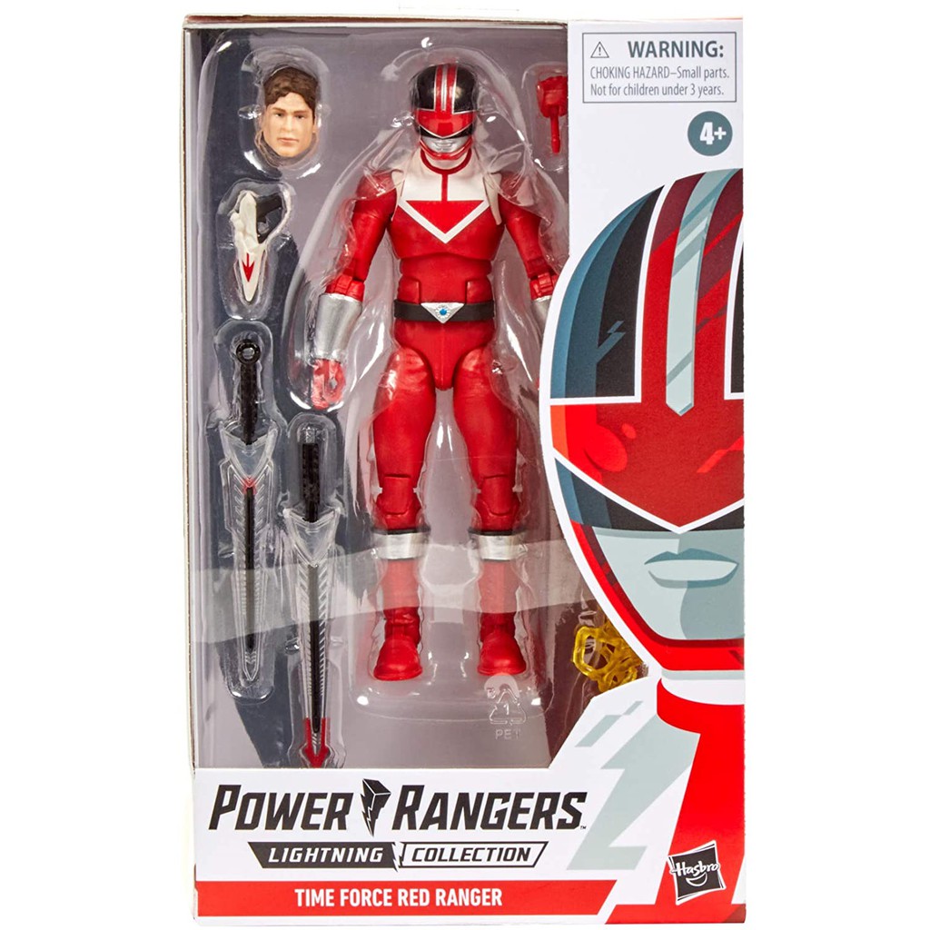 Action Figure Ranger Vermelho (Force Time Red): Power Rangers (Lightning Collection) - Hasbro