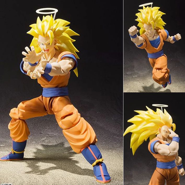 Action Figure Son Goku Super Sayajin 3: Dragon Ball Z - SHFiguarts