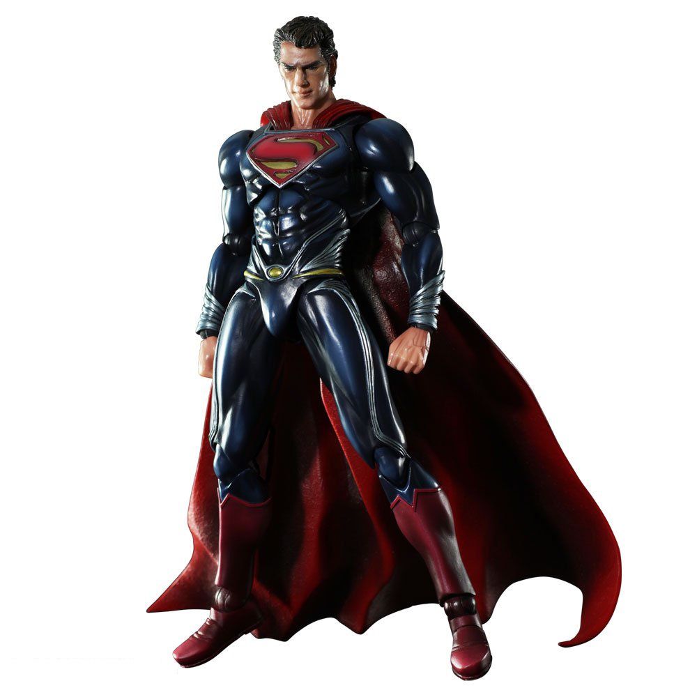 Action Figure Super-Homem (Superman): O Homem de Aço (Man Of Steel) Boneco Colecionável - Play Arts Kai Square Enix