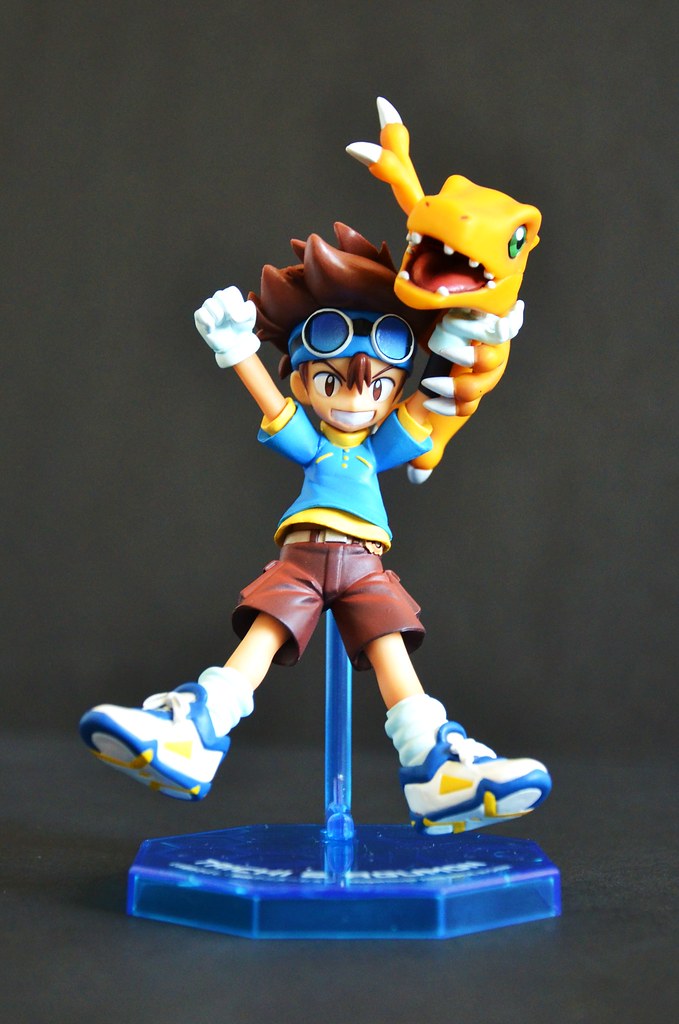 Action Figure Taichi & Agumon: Digimon Adventure Anime Mangá - MKP