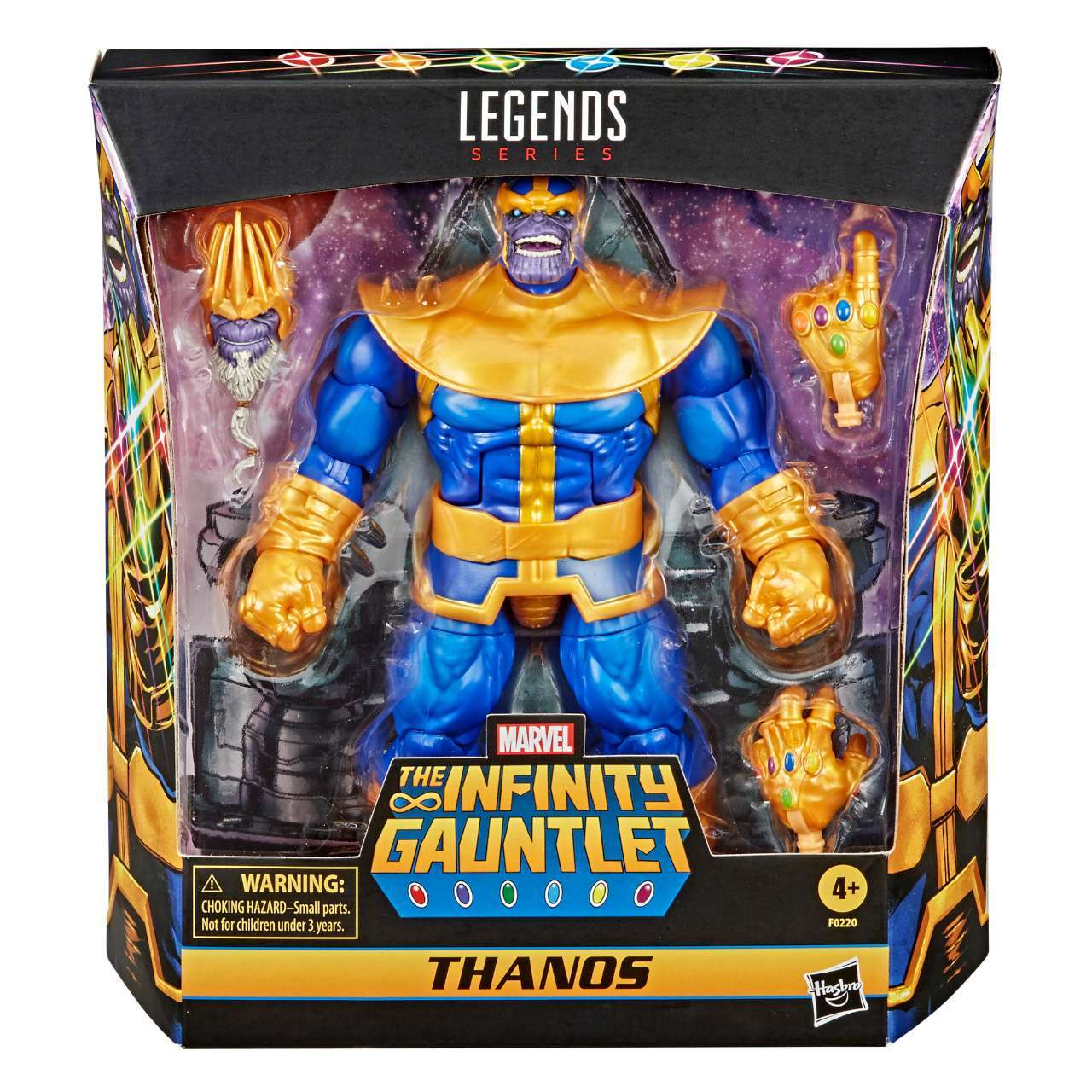 Action Figure Thanos: The Infinity Gauntlet Marvel Legends Series - Hasbro