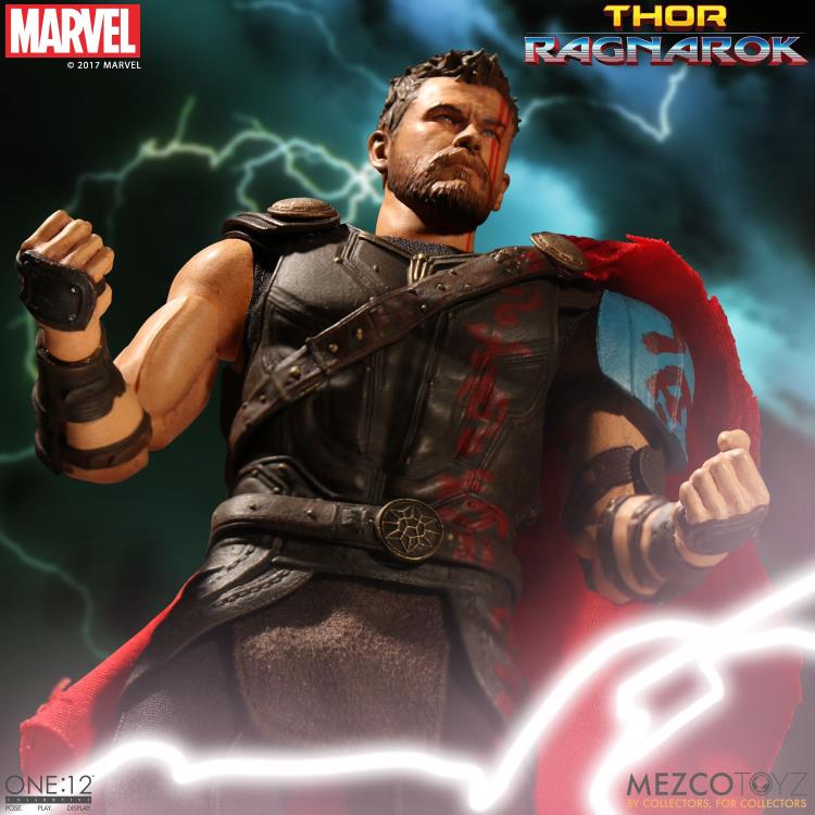 Action Figure Thor: Thor Ragnarok (One:12 Collective) Escala 1/12 - Boneco Colecionável - Mezco
