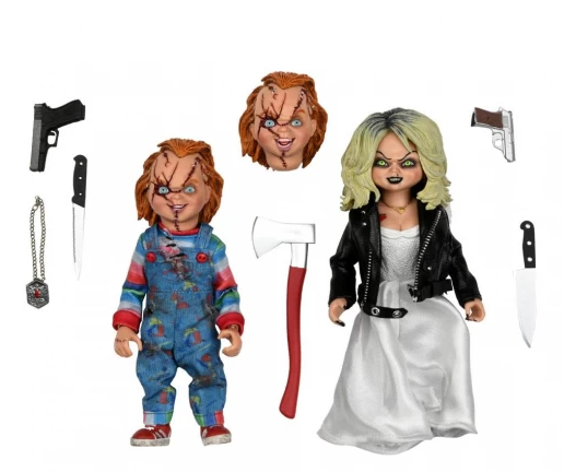 Action Figure Ultimate Chucky & Tiffany 2 Pack: A Noiva de Chucky - MKP