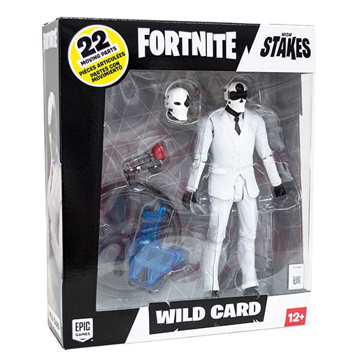 Action Figure Wild Card: Fortnite (Black Suit) - Mcfarlane Toys