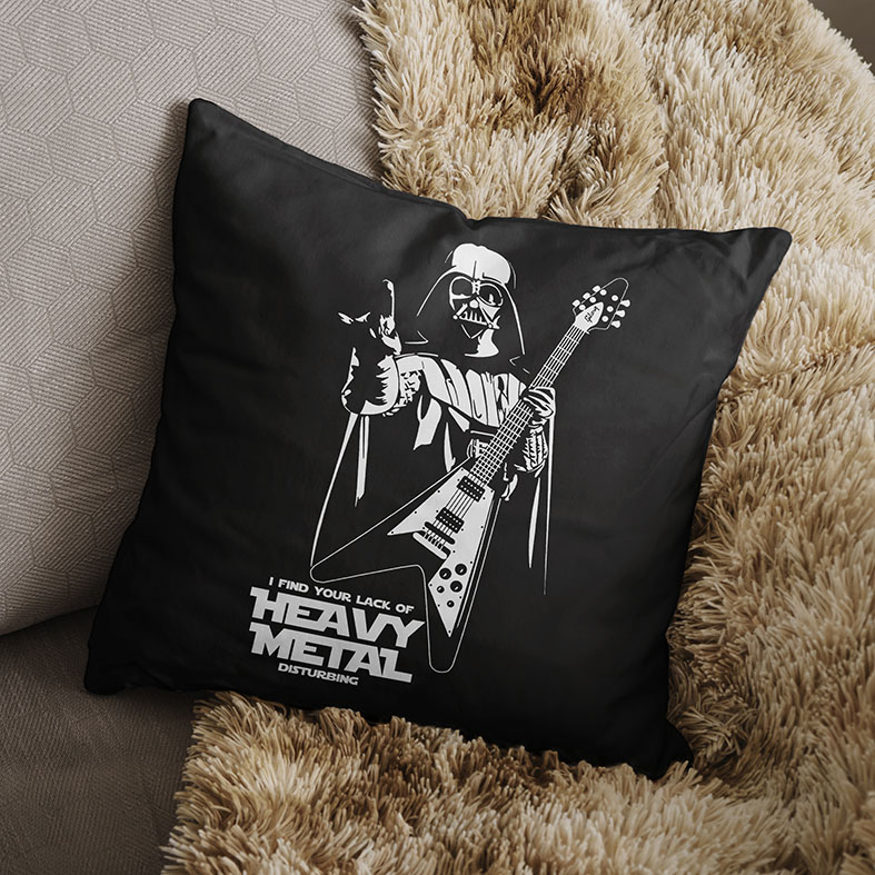 Almofada Darth Vader I Find Your Lack Of Heavy Metal Disturbing: Star Wars (Preta) - CD