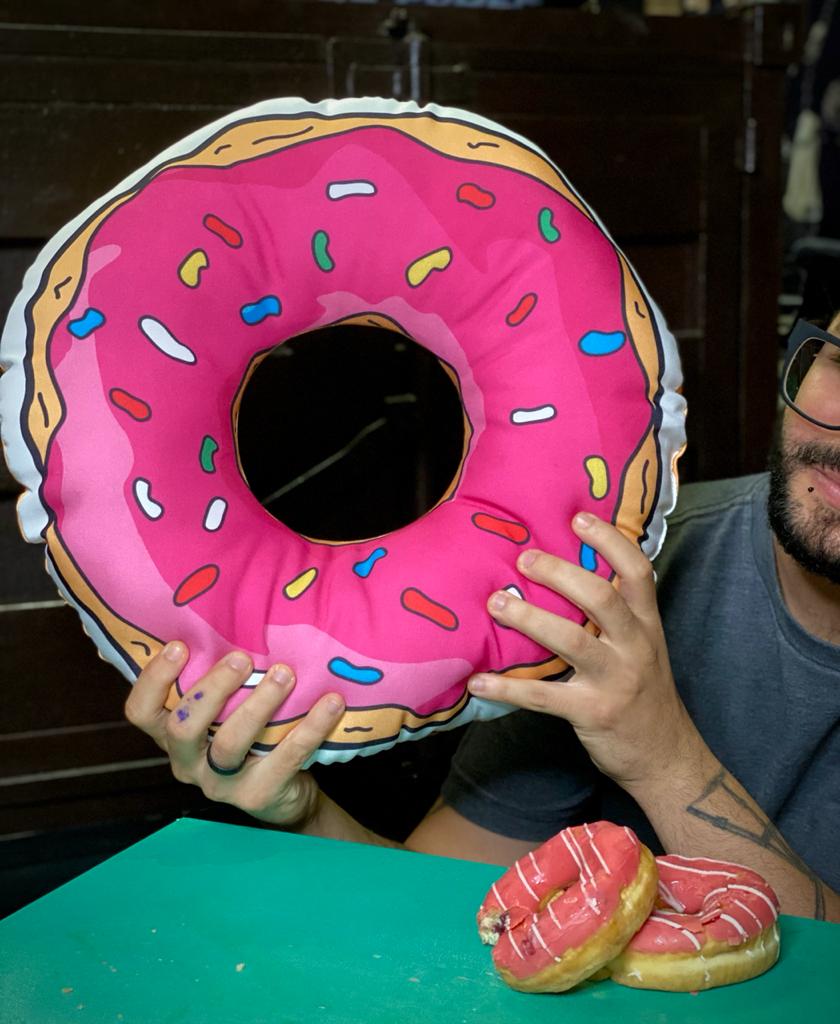 Almofada Donuts Rosquinha Homer Simpson: Os Simpsons